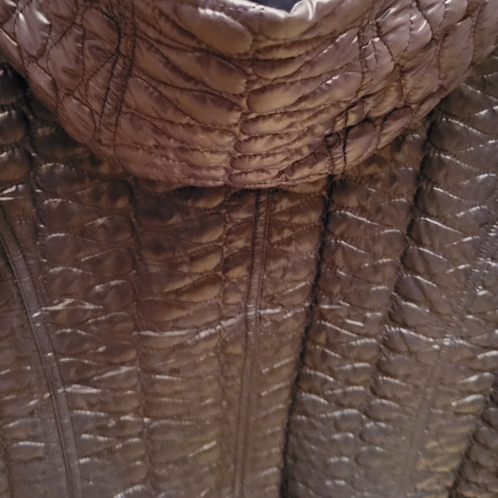 Chico's Black Quilted Jacket - Picture 9 of 16